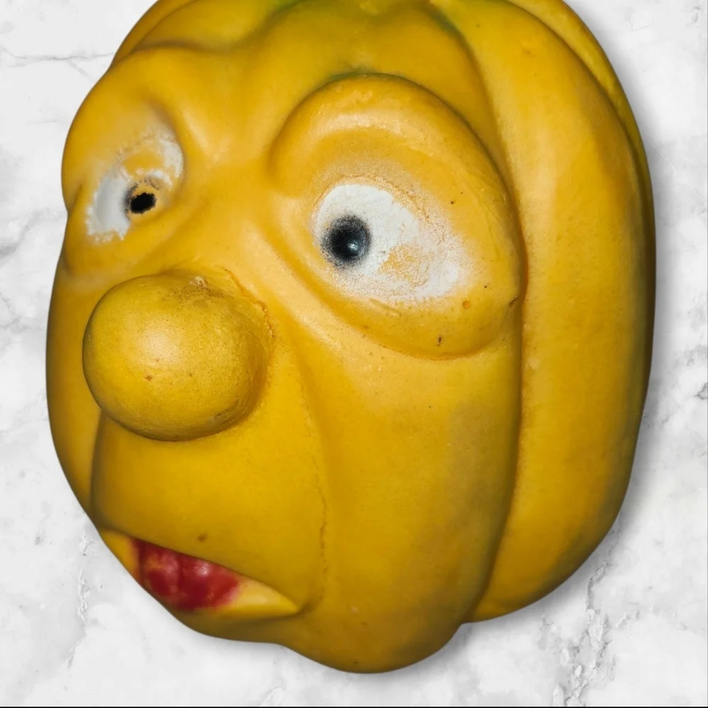 Vintage Halloween Squish Head